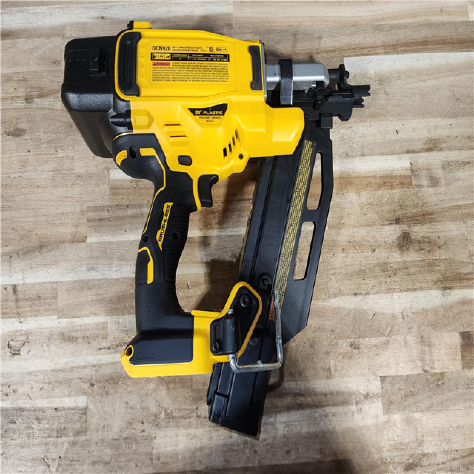 HOUSTON LOCATION - AS-IS DEWALT 20-Volt 21° Cordless Framing Nailer (Tool-Only)