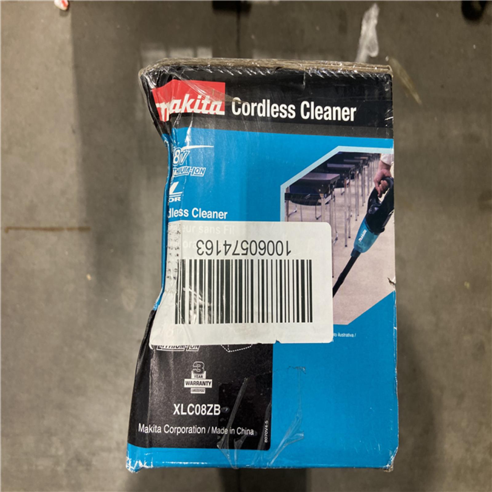 AS-IS - Makita 18-Volt LXT Lithium-ion Compact Bagless Cordless Brushless Cloth Filter Stick Vacuum, (Tool Only)