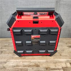 HOUSTON LOCATION - AS-IS Milwaukee 2950-20 18V M18 PACKOUT Lithium-Ion Cordless Radio + Charger (Tool Only)