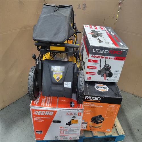 CALIFORNIA AS-IS OUTDOOR POWER EQUIPMENT