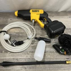 AS-IS DEWALT 20V MAX 550 PSI 1.0 GPM Cold Water Cordless Power Cleaner with 4-Nozzles (Tool Only)