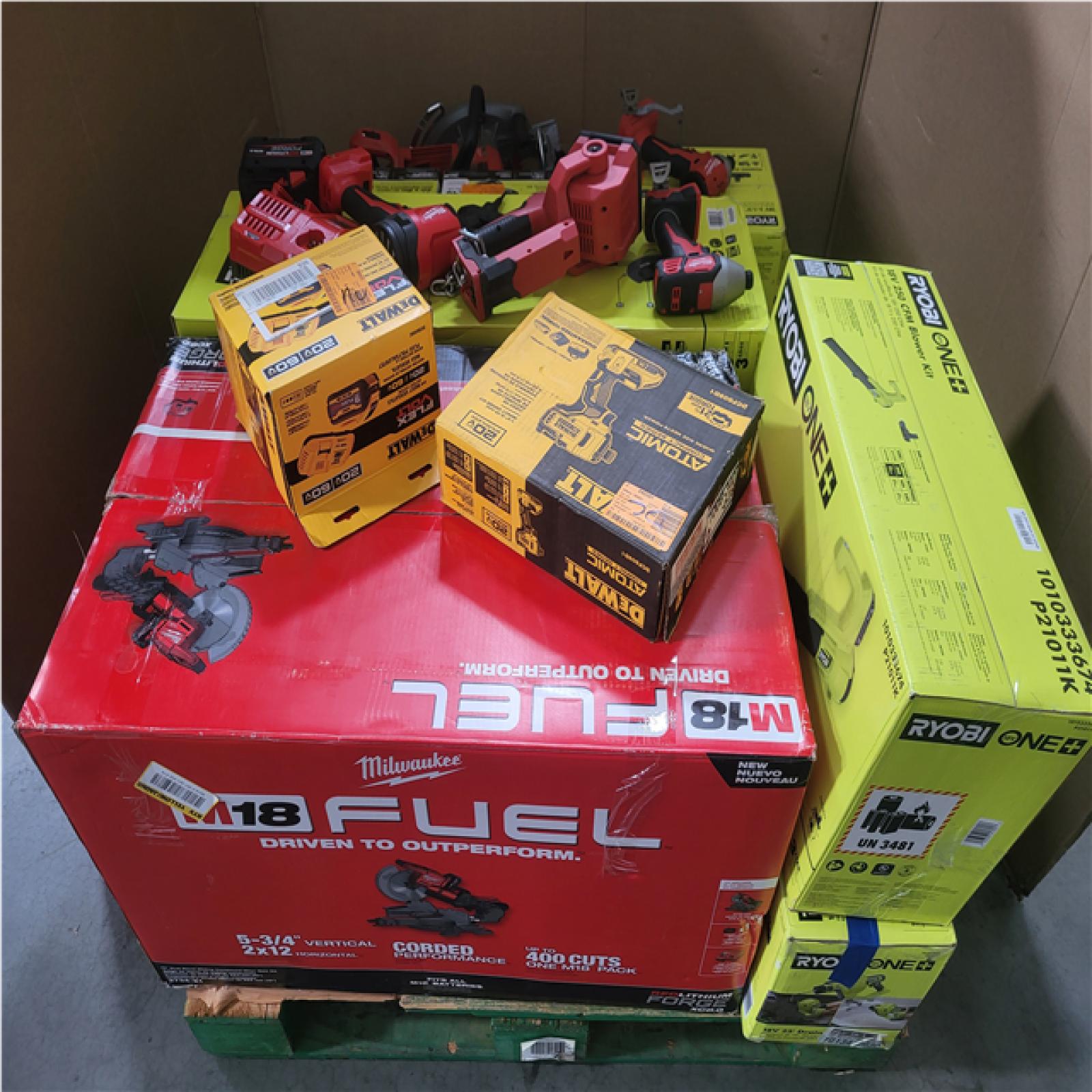 CALIFORNIA AS-IS TOOL PALLET