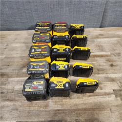 HOUSTON LOCATION - AS-IS DEWALT BATTERY PACK QTY - 15