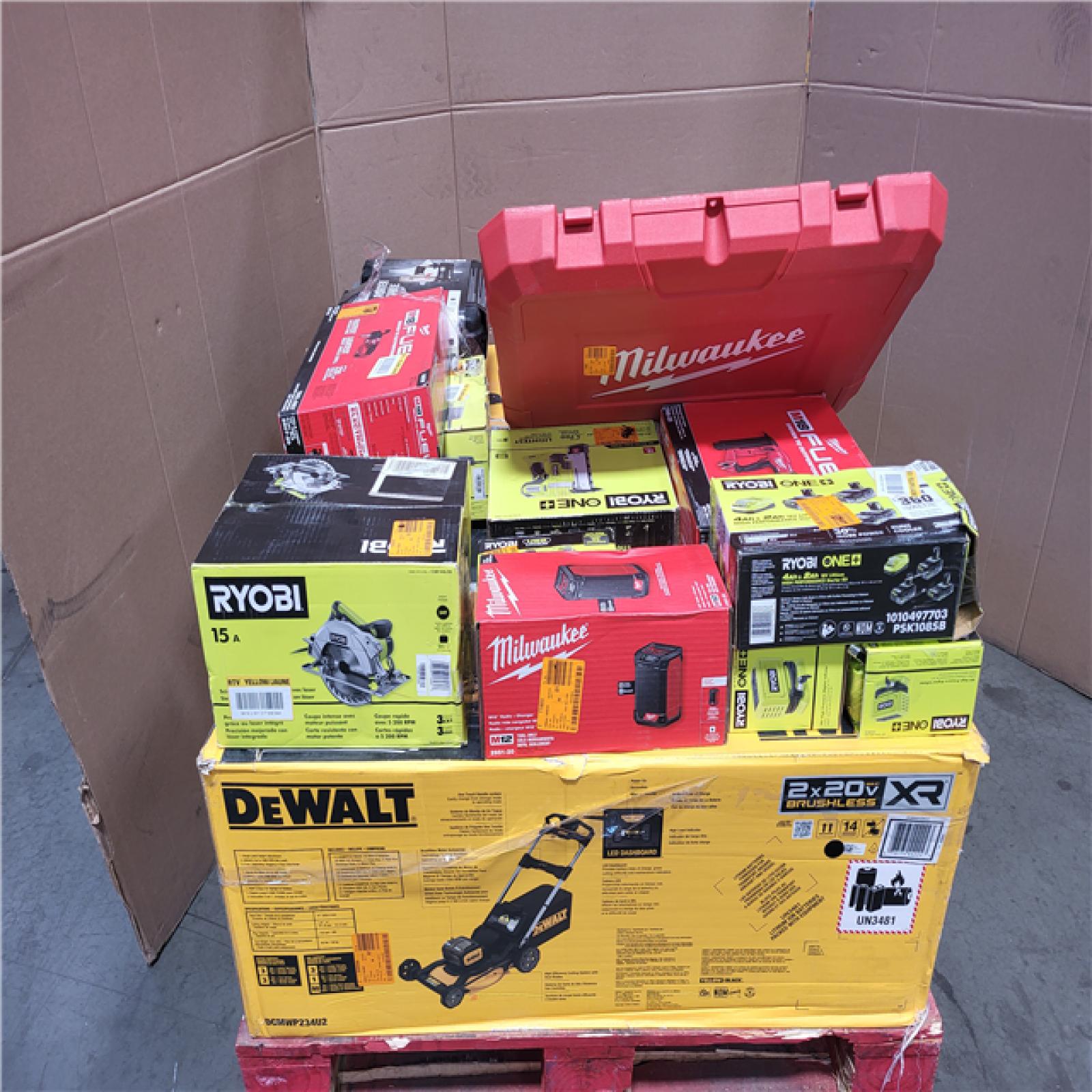 CALIFORNIA AS-IS TOOL PALLET