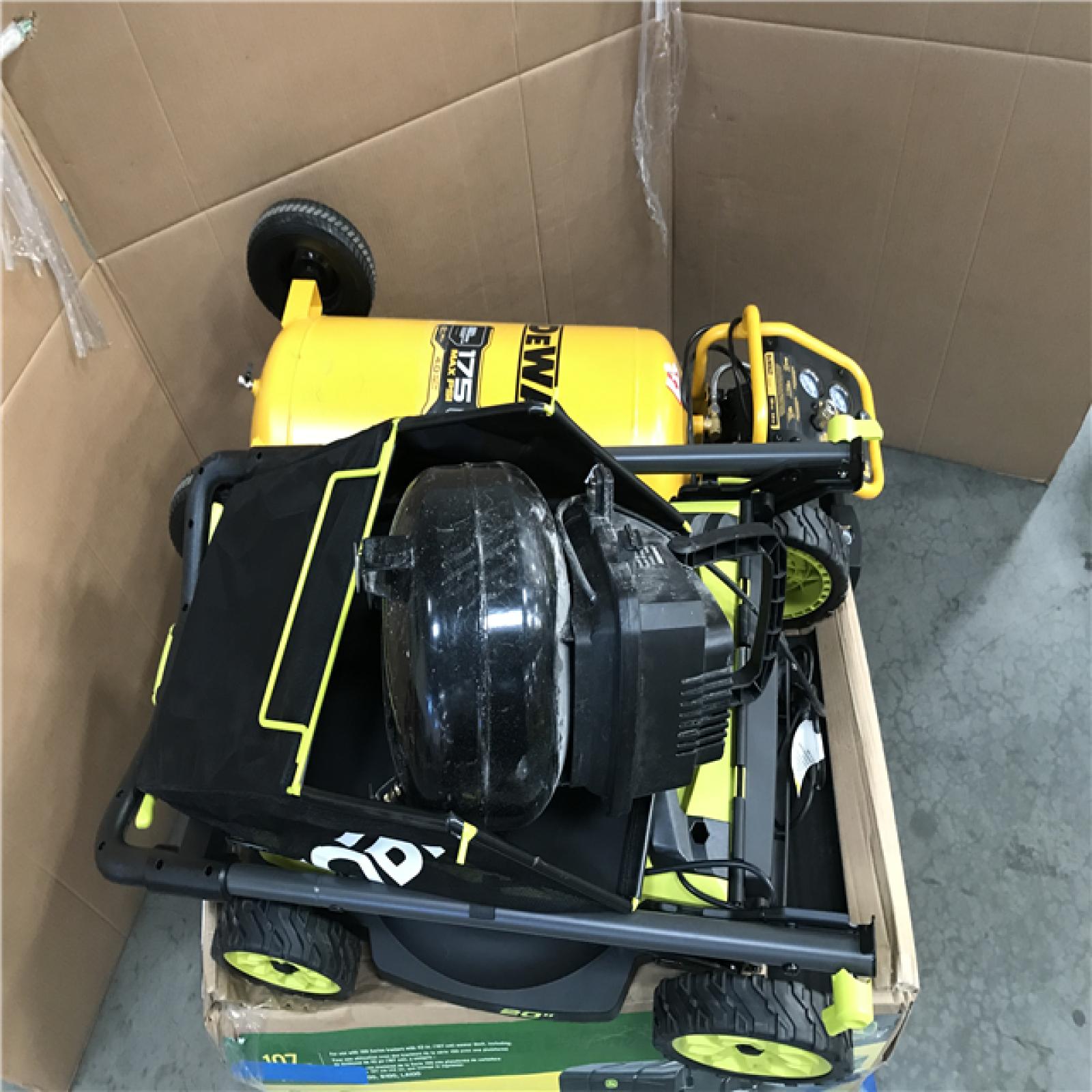 CALIFORNIA AS-IS OUTDOOR POWER EQUIPMENT