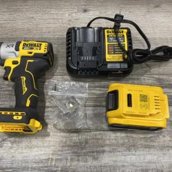 AS-IS DEWALT 20-Volt Maximum XR Lithium-Ion Cordless Brushless 1/4 in. 3-Speed Impact Driver Kit