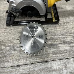 AS-IS DEWALT ATOMIC 20V MAX Cordless Brushless 4-1/2 in. Circular Saw (Tool Only)