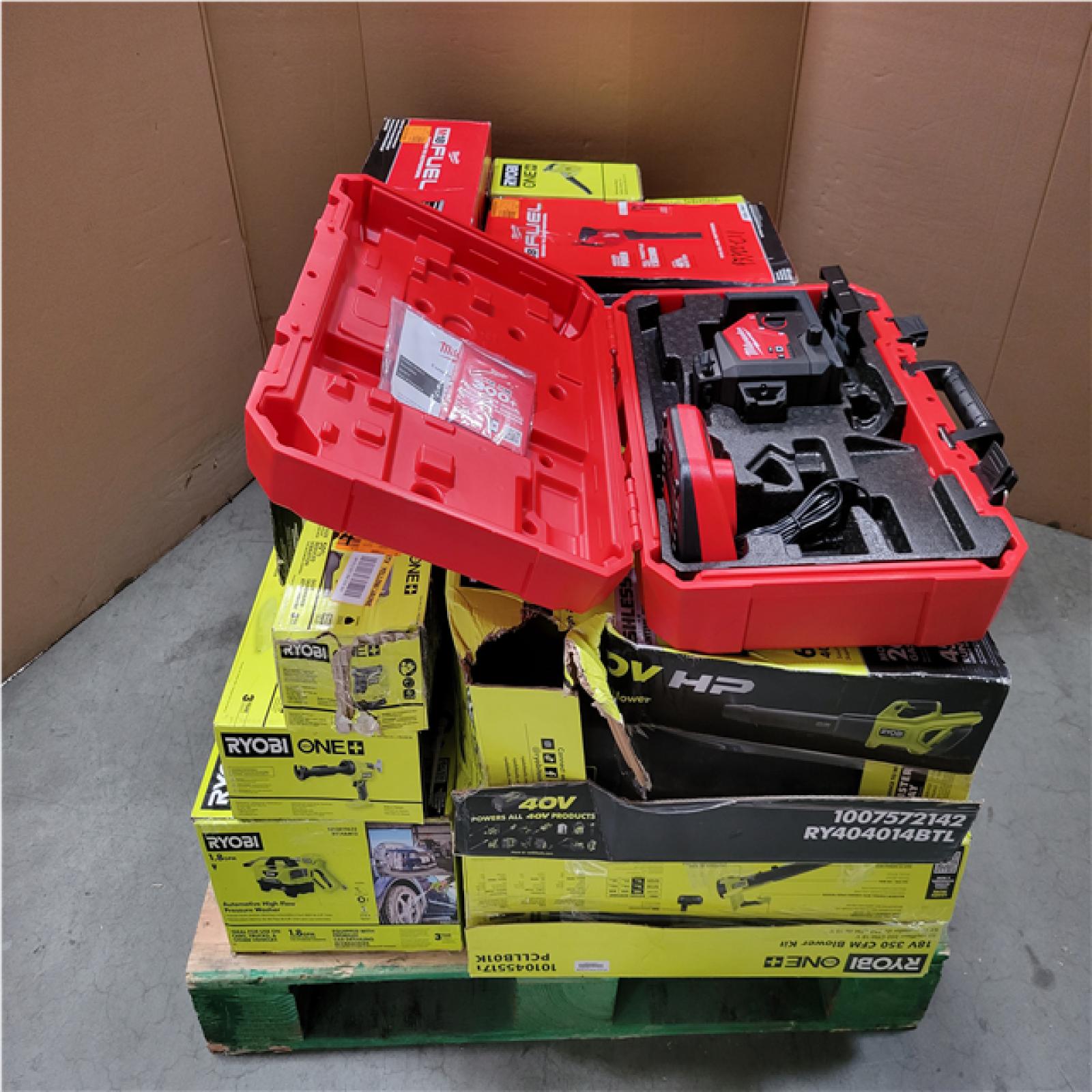 CALIFORNIA AS-IS TOOL PALLET