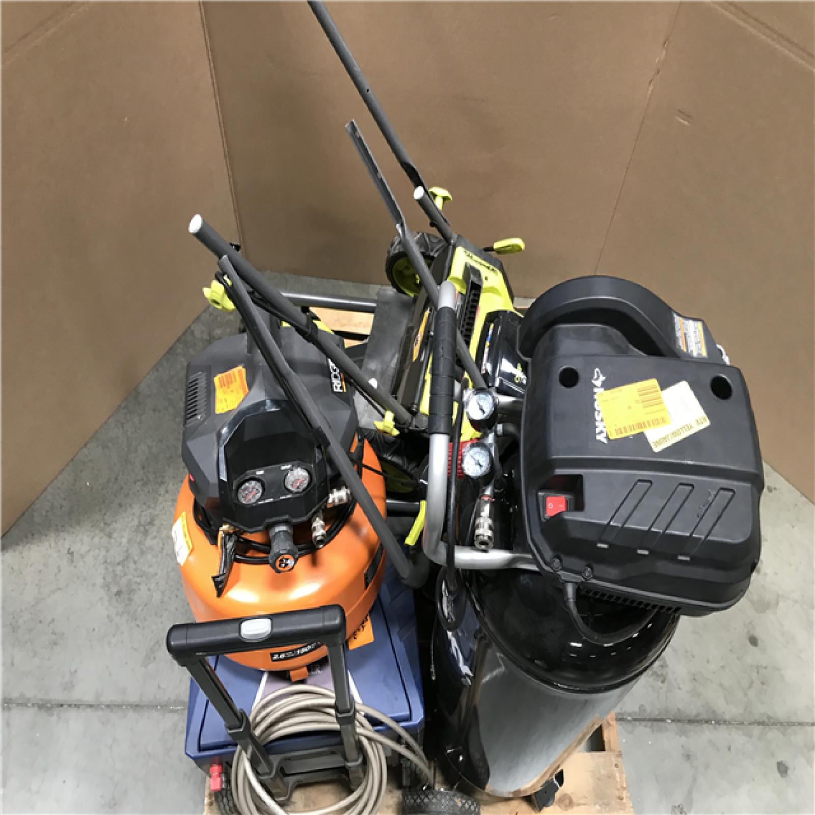 CALIFORNIA AS-IS OUTDOOR POWER EQUIPMENT