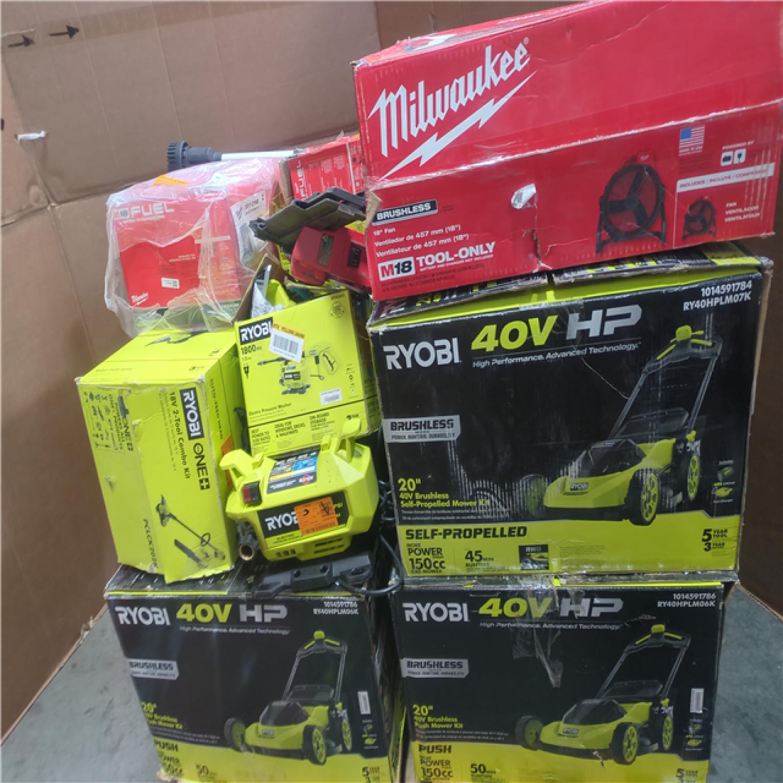 CALIFORNIA AS-IS TOOL PALLET