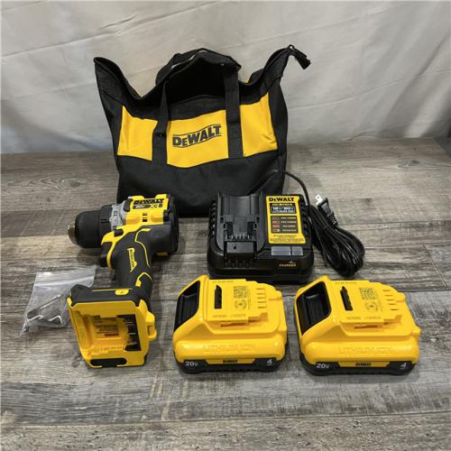 LIKE NEW - DEWALT 20V XR Lithium-Ion Cordless Brushless 1/2 in. Drill/Driver Kit