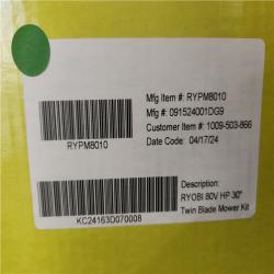 Phoenix NEW RYOBI 80V HP Brushless Battery Cordless Electric 30 in. Multi-Blade Lawn Mower with Battery and Charger (NO BAG)