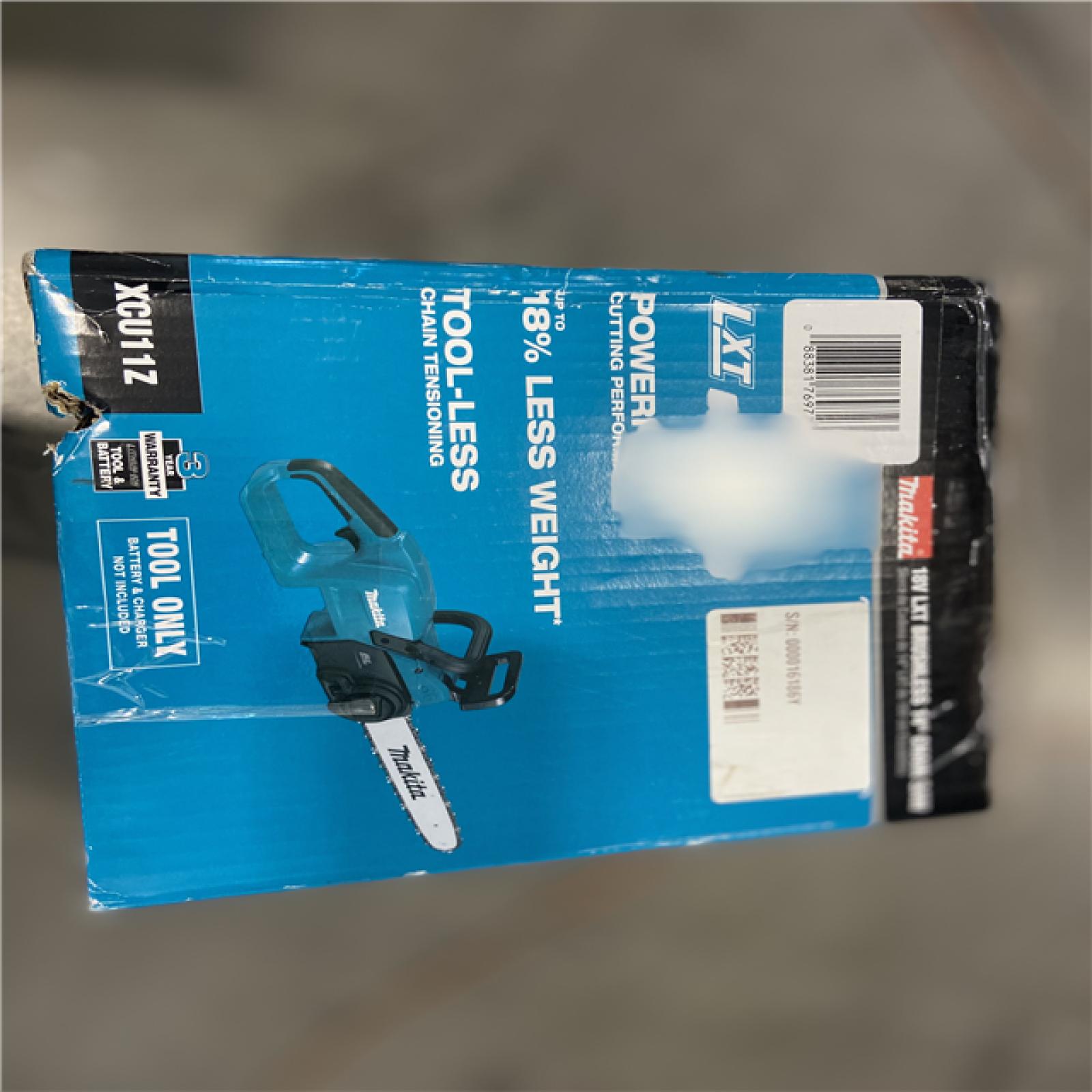 NEW! - Makita LXT 14 in. 18V Lithium-Ion Brushless Battery Electric Chainsaw