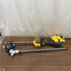 AS-IS DEWALT FLEXVOLT 60V MAX 17 in. Cordless Battery Powered Attachment Capable Trimmer Kit with (1) FLEXVOLT 3 Ah Battery & Charger