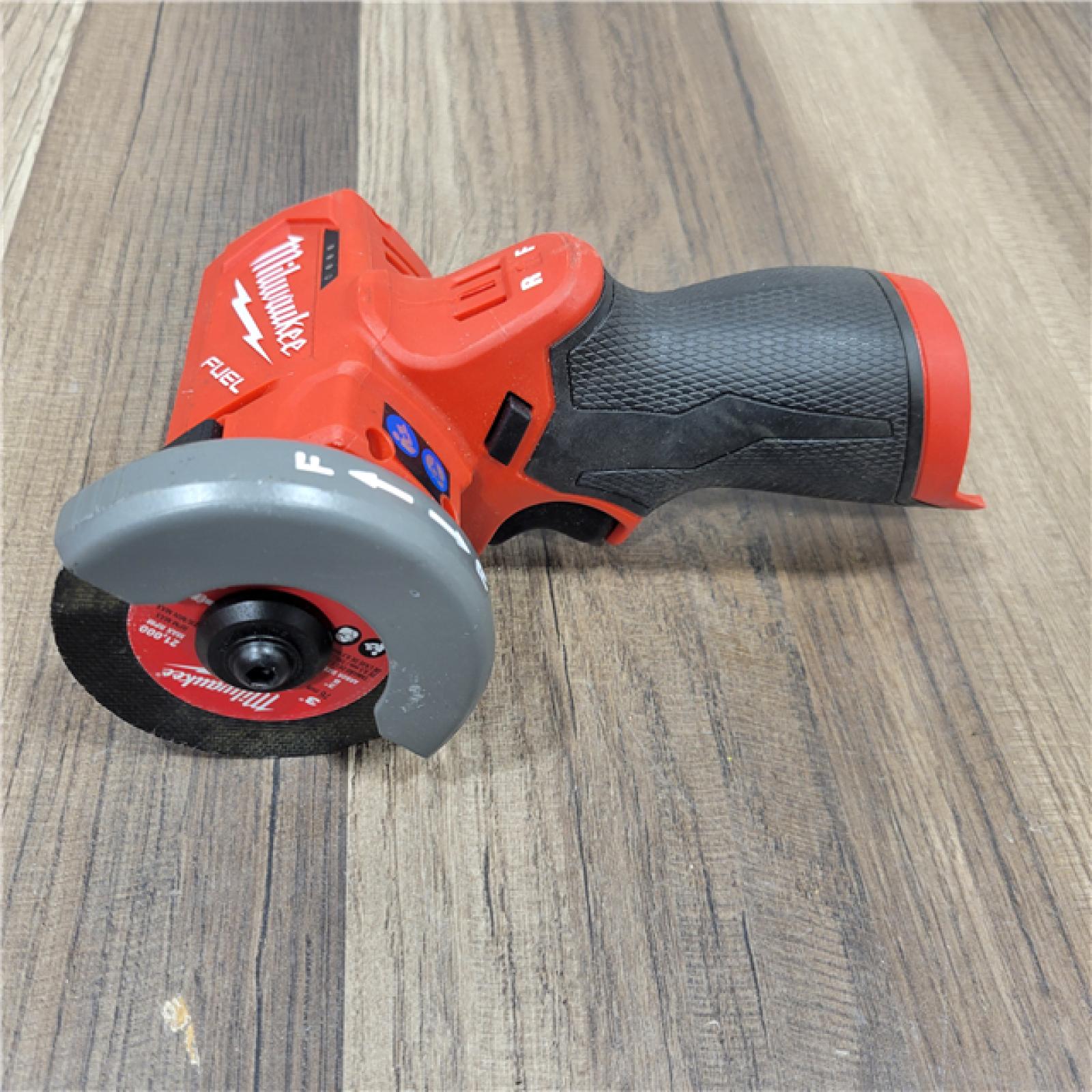 AS-IS Milwaukee  M12 FUEL 12V Lithium-Ion Brushless Cordless 3 in. Cut Off Saw (Tool-Only)