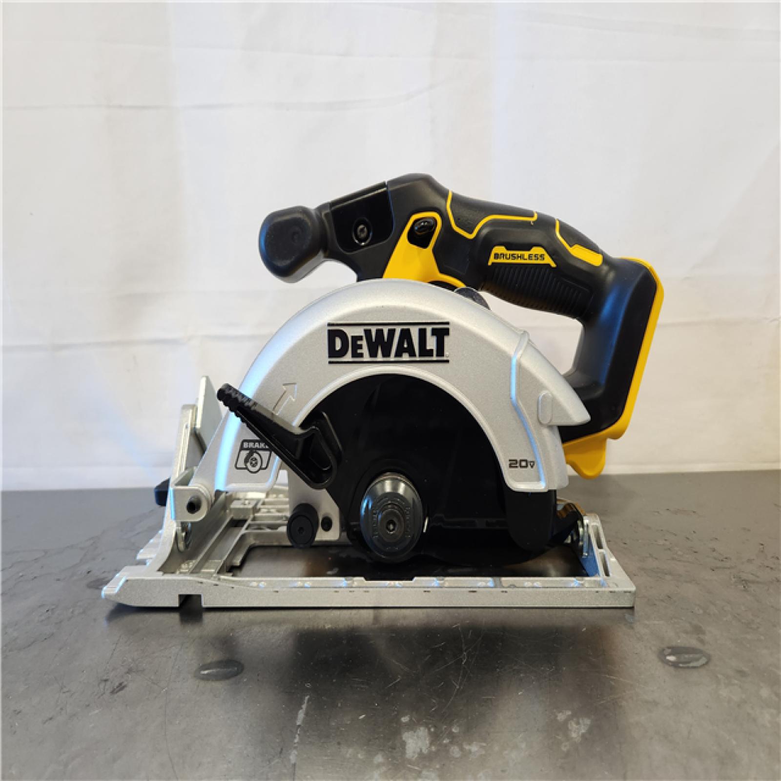 AS-IS- DeWALT DCS565B 20V Max Brushless 6.5   Cordless Circular Saw
