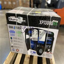 DALLAS LOCATION - DUROMAX 13000/10500-Watt Dual Fuel Electric Start Gasoline/Propane Portable