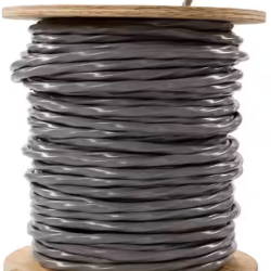 DALLAS LOCATION- AS-IS SOUTHWIRE 500 ft. 3-3-3-5 Gray Standed CU SER COPPER Cable