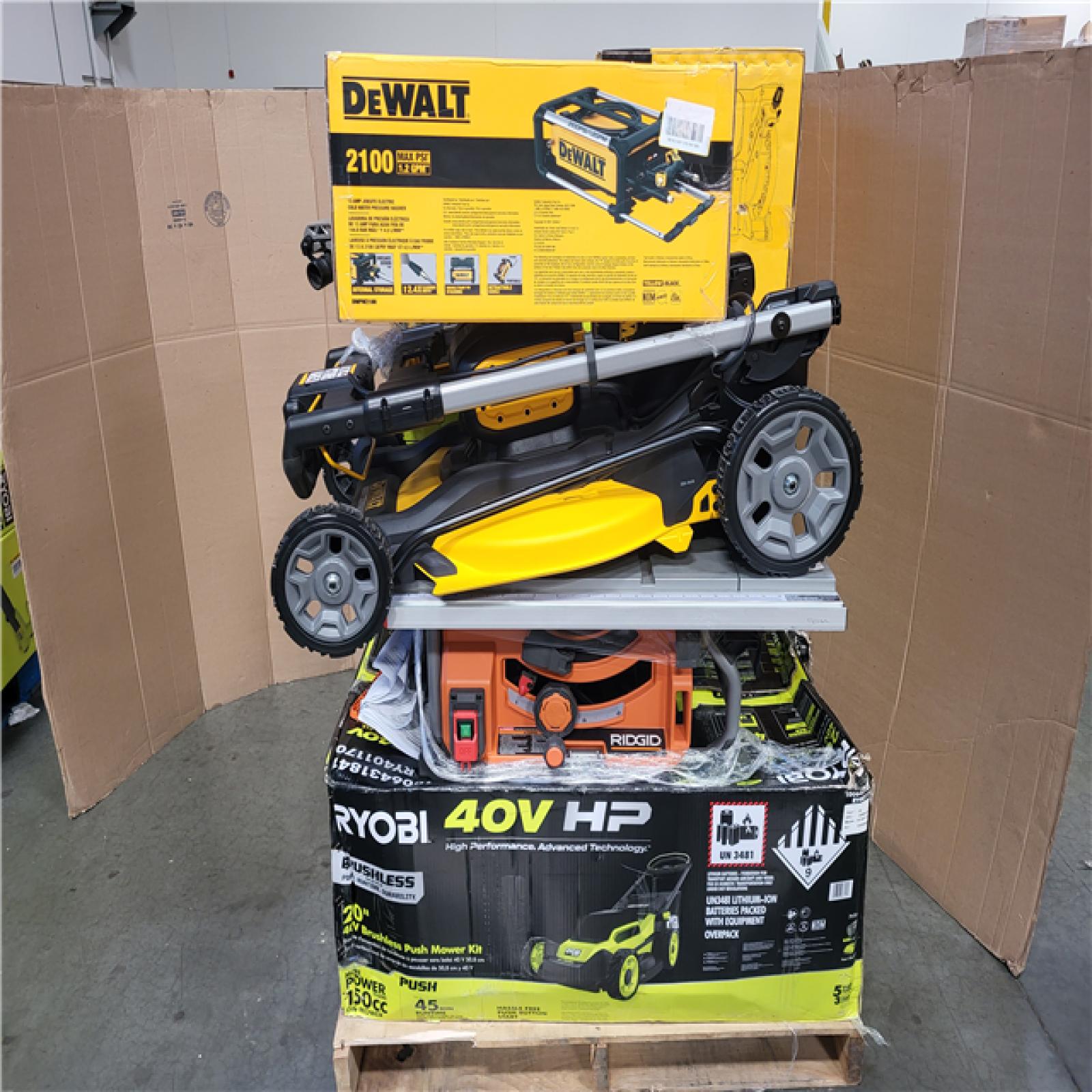 CALIFORNIA AS-IS TOOL PALLET