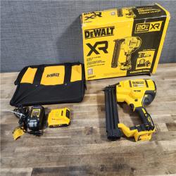 HOUSTON LOCATION - AS-IS DEWALT 20V MAX XR 18 Gauge Brad Nailer Kit