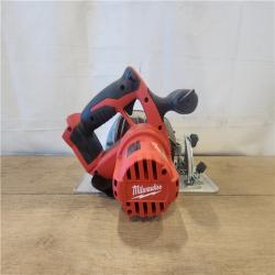 AS-IS- Milwaukee 18V Lithium-Ion Cordless 6-1/2 in. Circular Saw (Tool-Only)