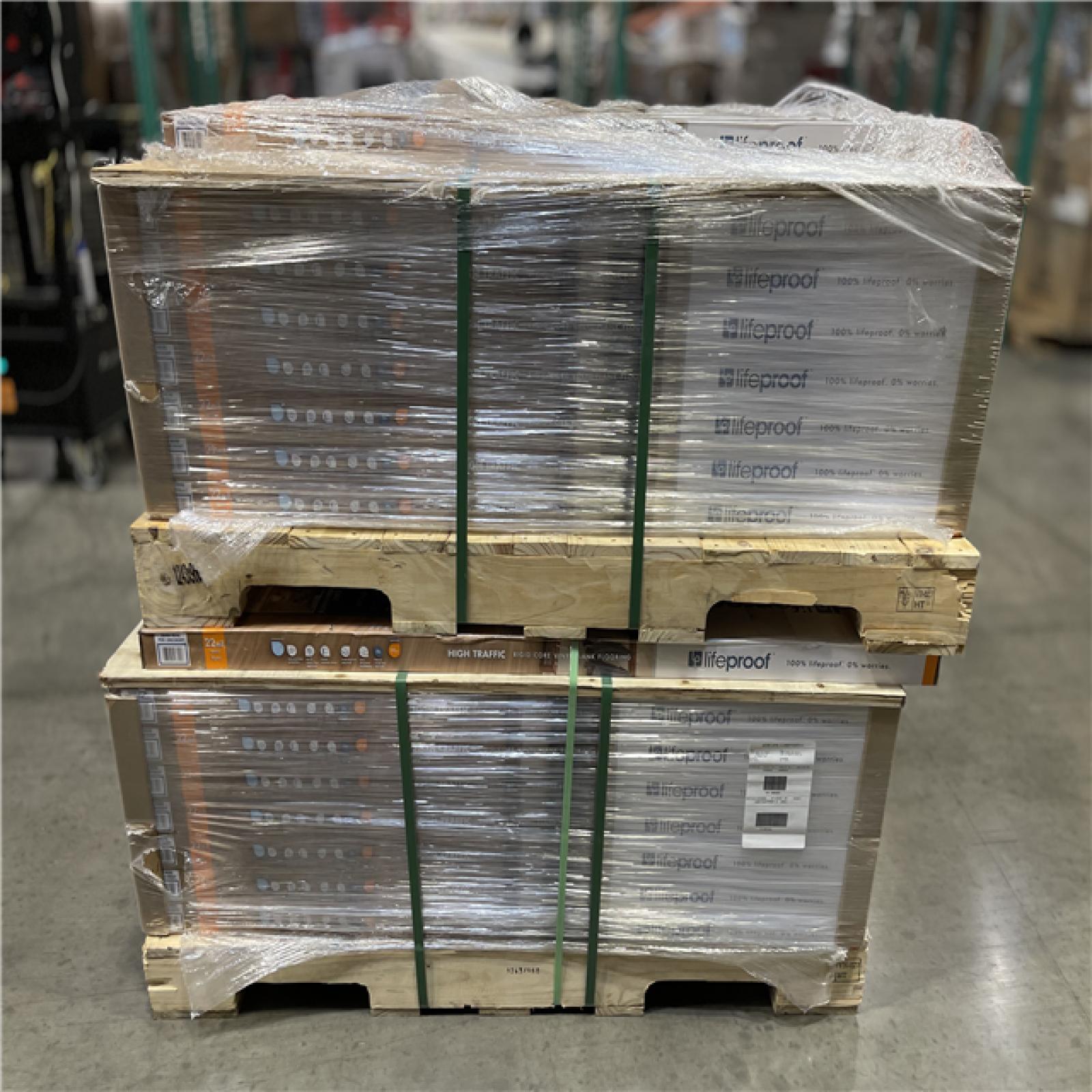 DALLAS LOCATION -Lifeproof Lakeside Hill Oak 22 MIL x 8.7 in. W x 48 in. L Click Lock Waterproof Luxury Vinyl Plank Flooring PALLET-(63 CASES)