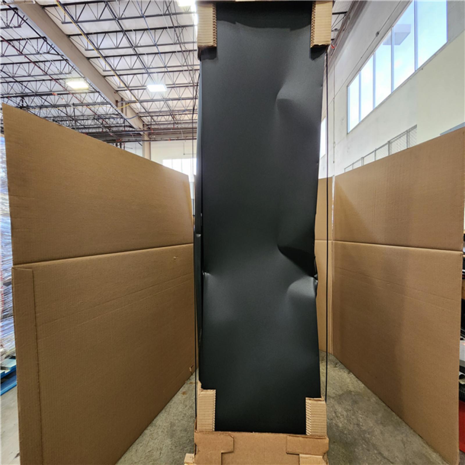 Phoenix AS-IS Sandusky Elite Series 46 in. W x 72 in. H x 24 in. D 22-Gauge 5-Shelf Steel Freestanding Garage Storage Cabinet in Black