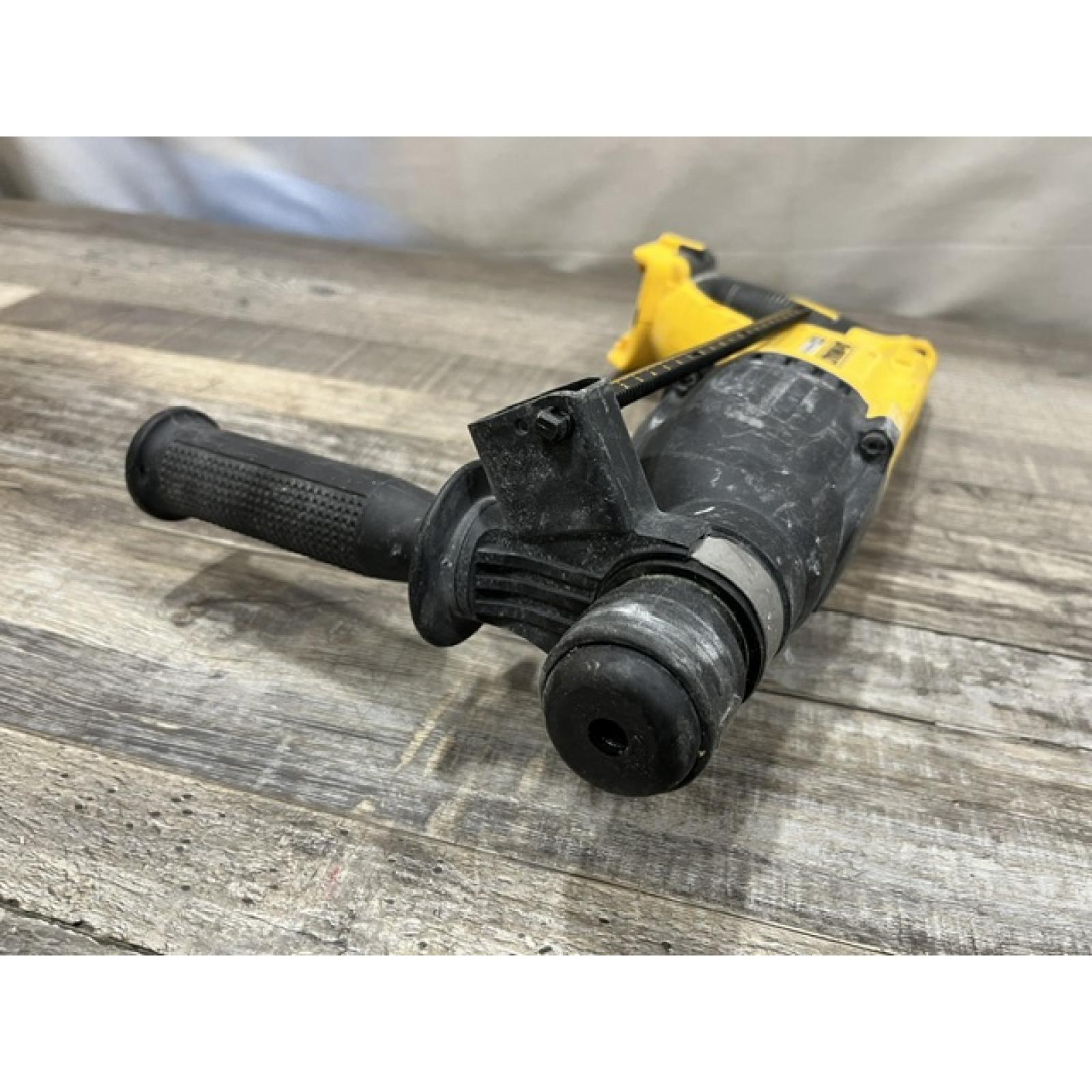 AS-IS DEWALT 20V MAX Cordless Brushless 1 in. SDS Plus D-Handle Concrete and Masonry Rotary Hammer (Tool Only)