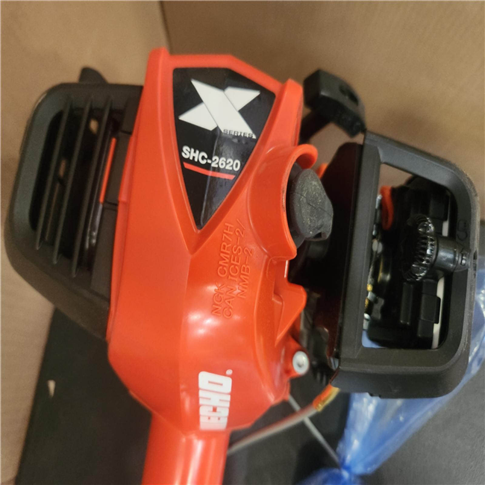 Phoenix ECHO 21 in. Blades 25.4 cc Gas 2-Stroke X Series Pro Commercial Grade 51 in. Shafted Hedge Trimmer with Offset for Wide Cuts