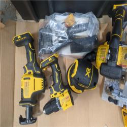 CALIFORNIA AS-IS DEWALT 20v 6 TOOL COMBO KIT