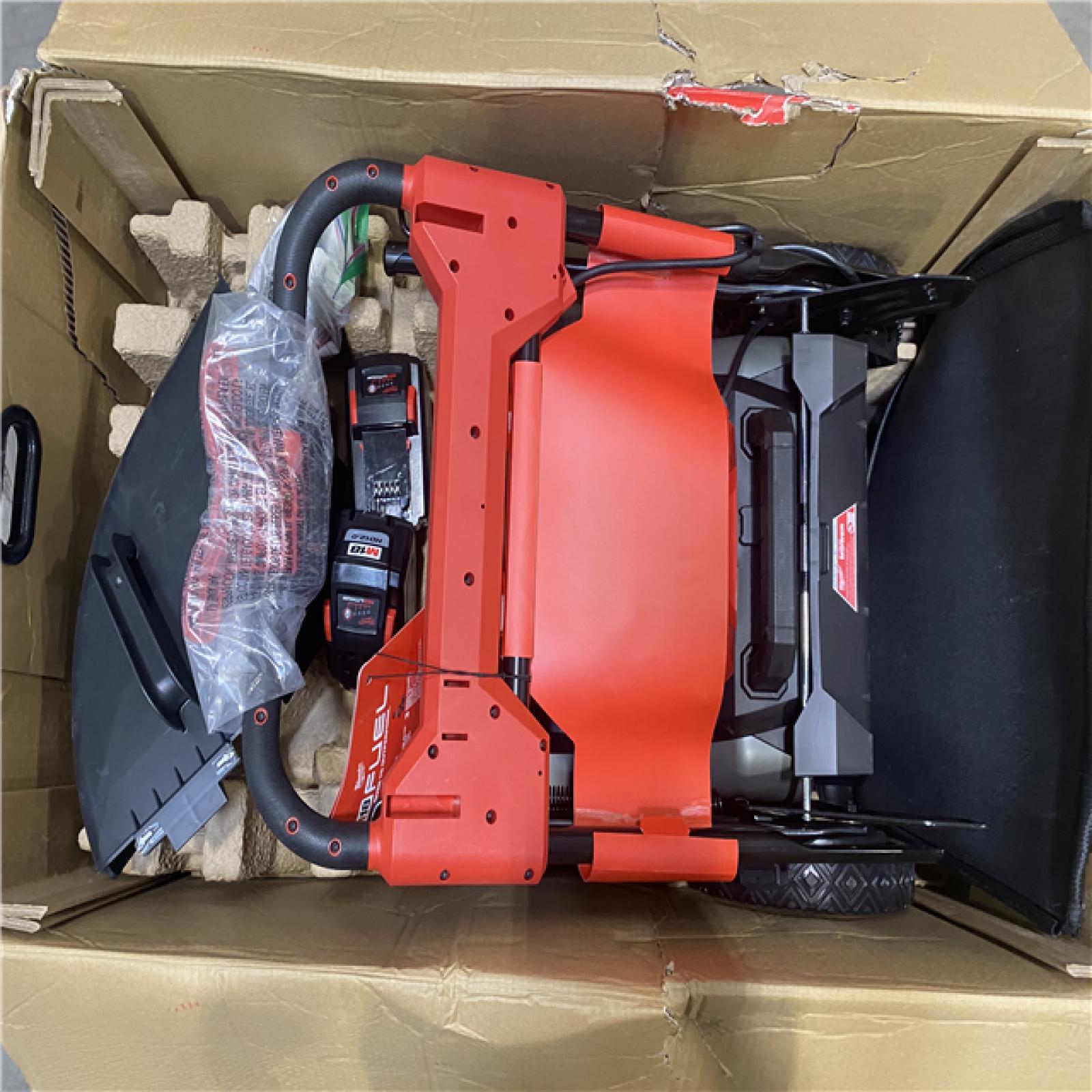 As-Is- Milwaukee 18 FUEL 21 Self-Propelled Dual Battery Mower Kit