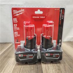 NEW- Milwaukee M12 12-Volt Lithium-Ion XC Extended Capacity 3.0Ah Battery Pack 3.0Ah (2-Pack)