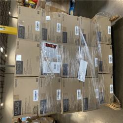 DALLAS LOCATION -  Home Decorators Collection Windward 44 in. LED Indoor Matte White Ceiling Fan with Light Kit (30 UNITS)