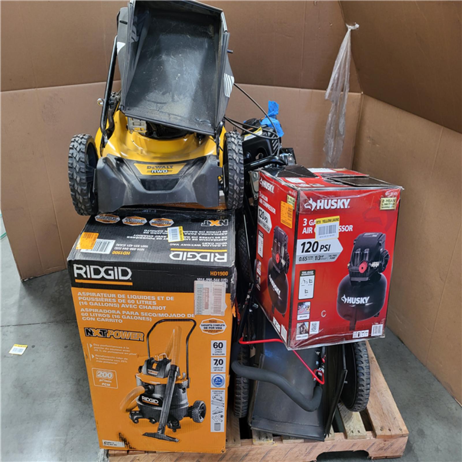 California AS-IS Outdoor Power Equipment