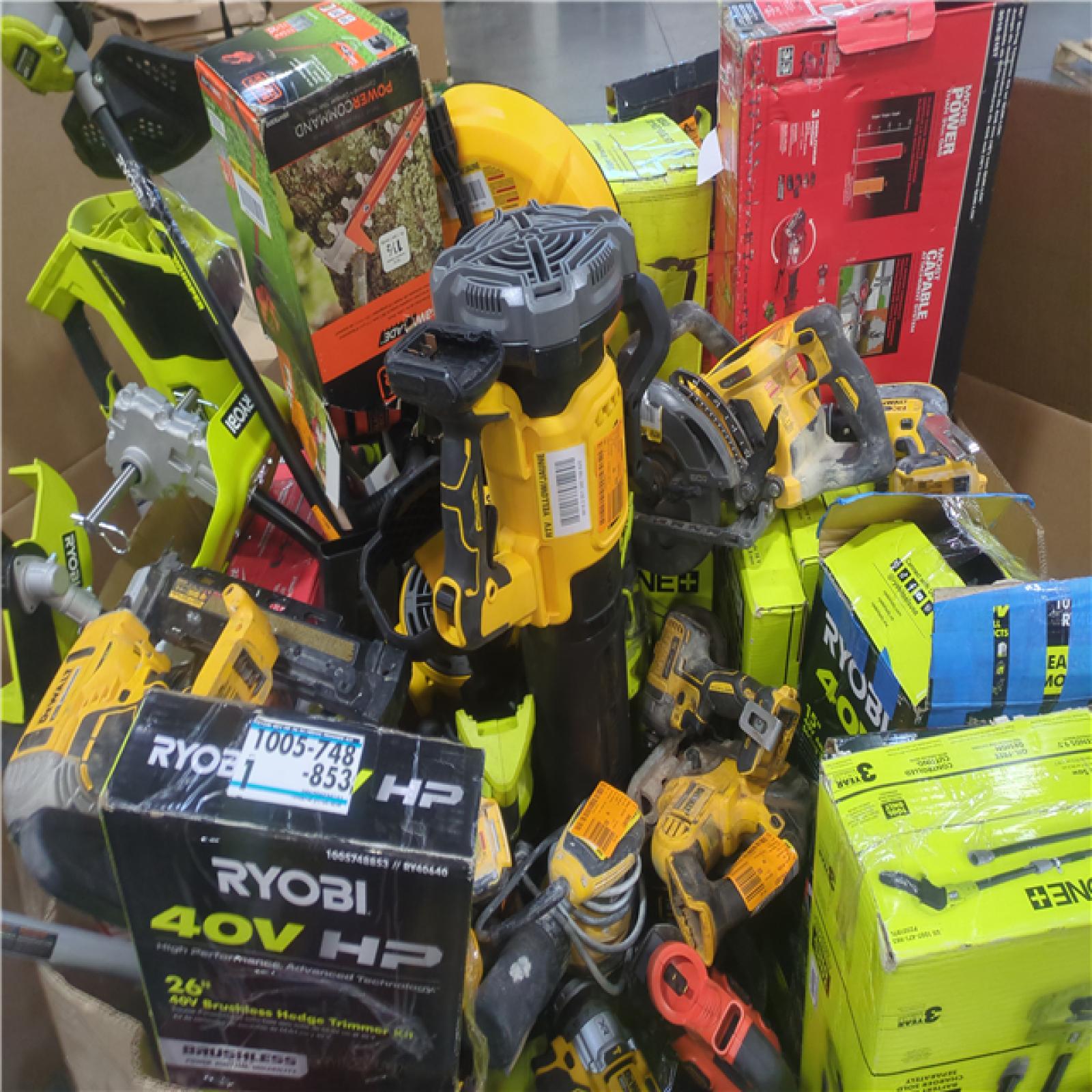 CALIFORNIA AS-IS TOOL PALLET