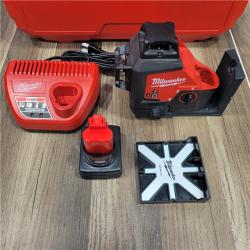 AS-IS Milwaukee-3632-21 M12 Green Beam Laser 360Â° 3-Plane Kit