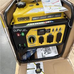 California AS-IS Champion Portable Generator