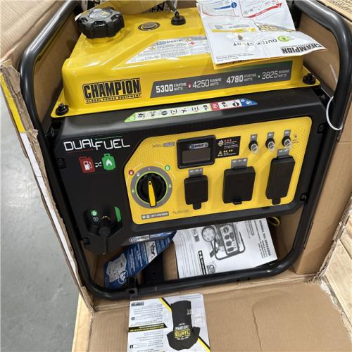 California AS-IS Champion Portable Generator