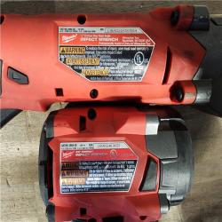 HOUSTON LOCATION - AS-IS Milwaukee 2 Tool Combo Kit W/ (2) Battery & Charger