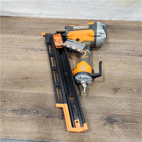 AS IS Ridgid 21-Degree 3-1/2 in. Round-Head Framing Nailer (New Open Box)