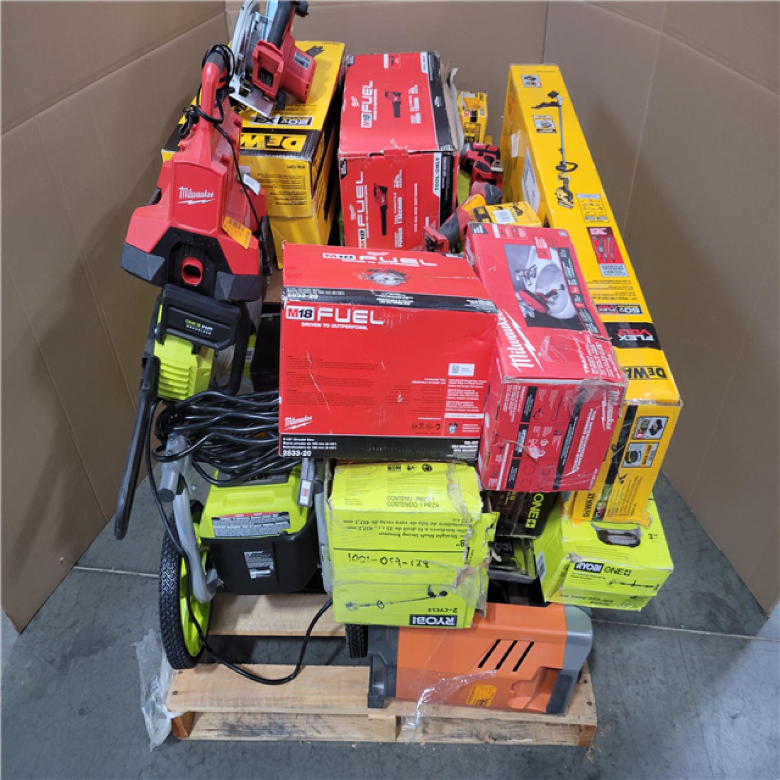 CALIFORNIA AS-IS TOOL PALLET