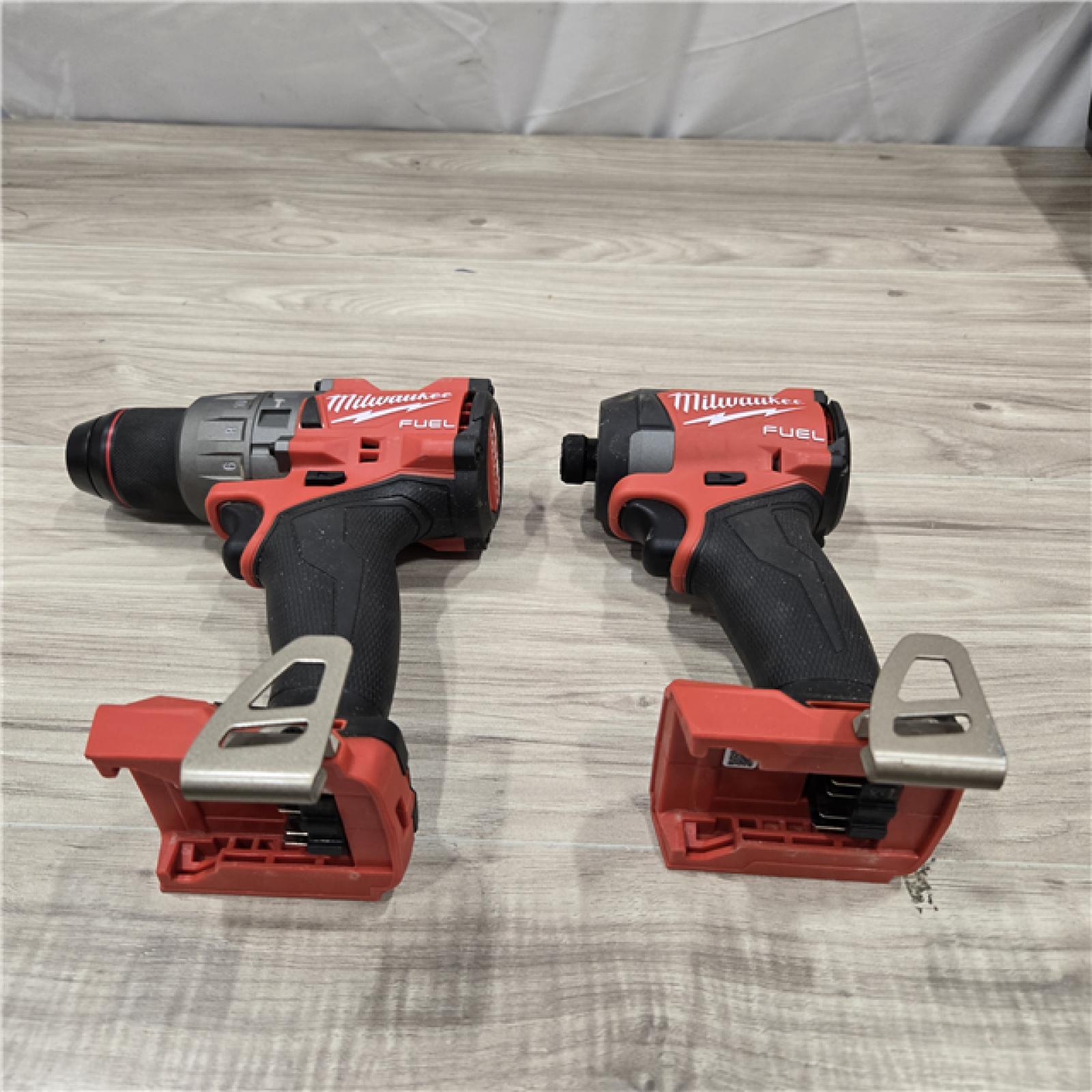 AS-IS MILWAUKEE FUEL 18V Cordless Hammer Drill and Impact Driver Combo Kit
