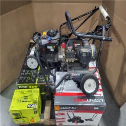 CALIFORNIA AS-IS OUTDOOR POWER EQUIPMENT