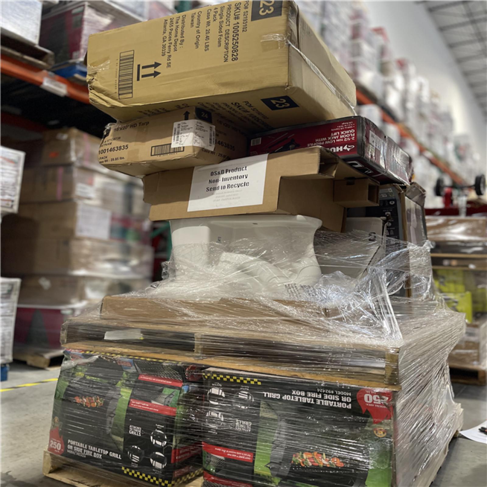 DALLAS LOCATION - AS-IS HOME IMPROVEMENT PALLET