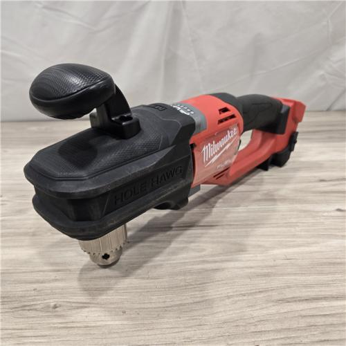 AS-IS Milwaukee M18 18V Fuel Hole Hawg 1/2  Right Angle Drill 2807-20 (Tool-Only)
