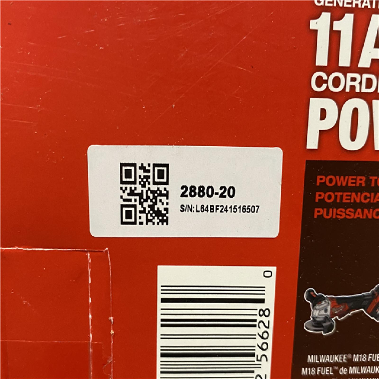 NEW - Milwaukee FUEL 18V Lithium-Ion Brushless Cordless 4-1/2 in./5 in. Grinder w/Paddle Switch (Tool-Only)