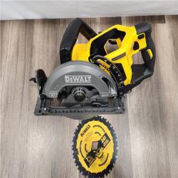 LIKE NEW! - DEWALT FLEXVOLT 60V MAX Cordless Brushless 7-1/4 in. Wormdrive Style Circular Saw (Tool Only)