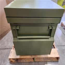 Phoenix NEW Husky 48 in. W x 24 in. D x 27.6 in. H Matte Army Green Steel Jobsite Box