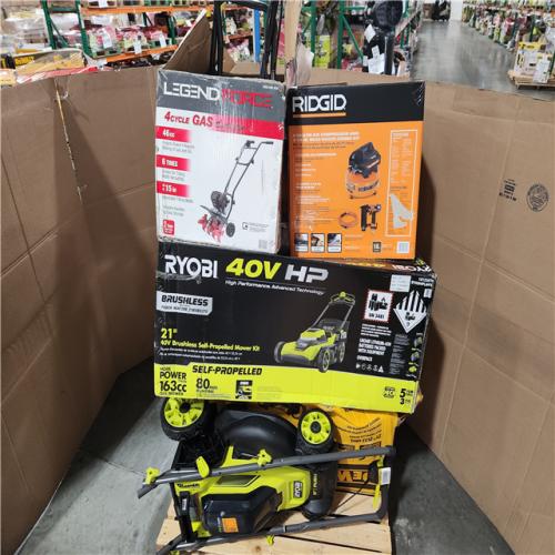 CALIFORNIA AS-IS OUTDOOR POWER EQUIPMENT
