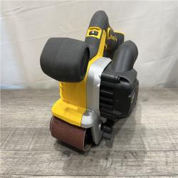 AS-IS DEWALT 20V MAX* XR Brushless Cordless Belt Sander (Tool-Only)